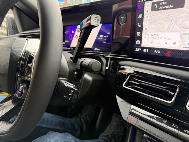 Renault 5: drei Hebel (Bild: Dirk Kunde)